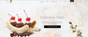 Cremerie Nano Website